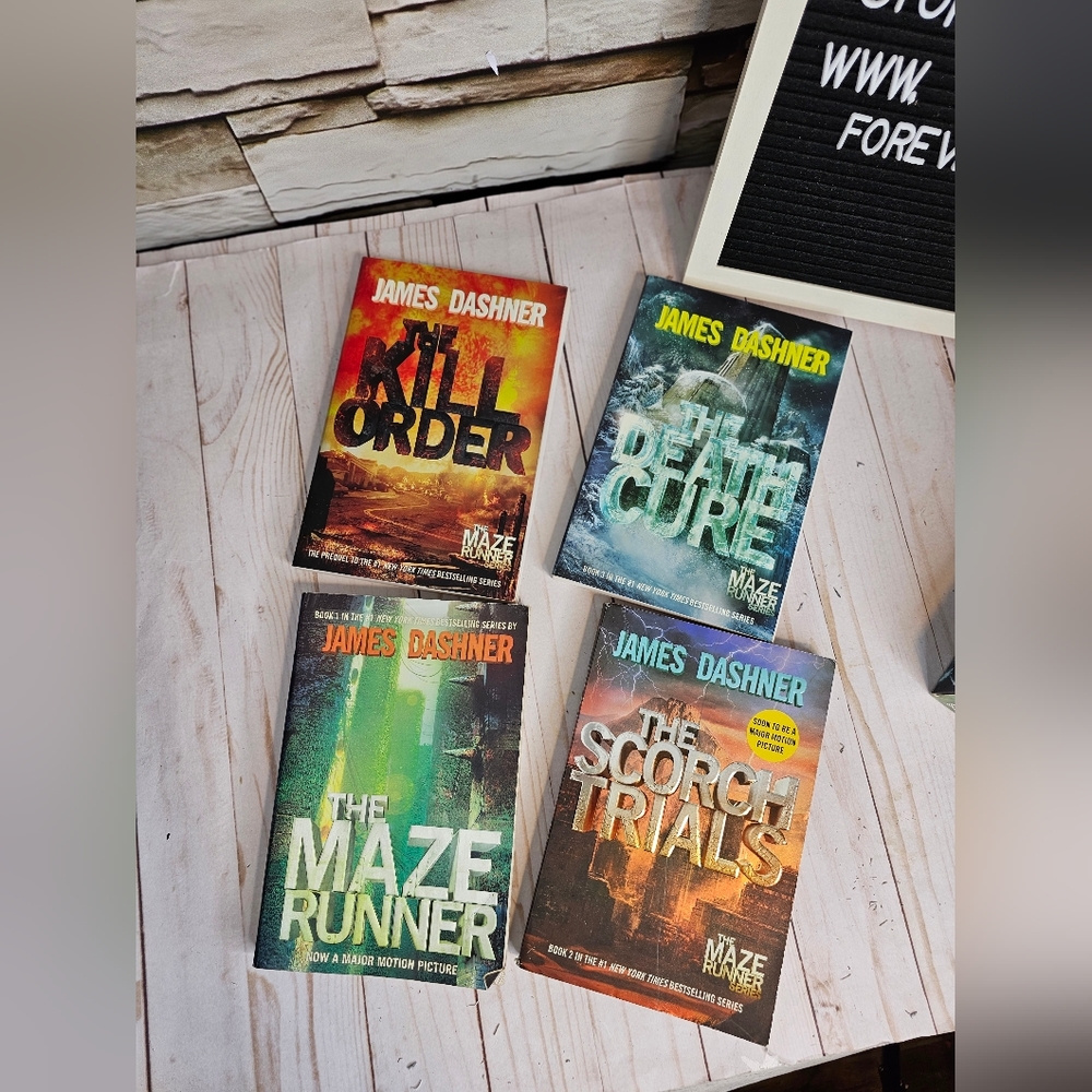 The Maze Runner Series Soft Cover 4 books
